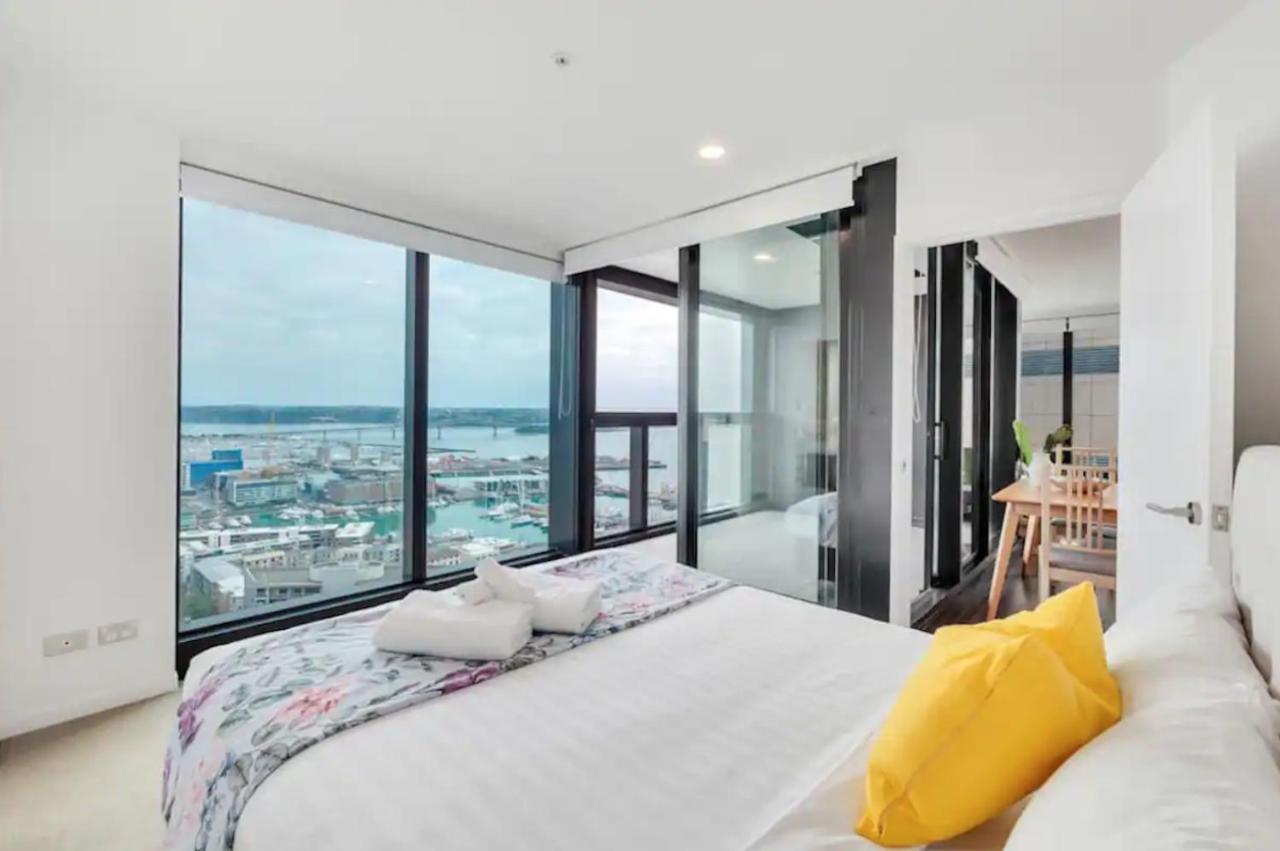 Magnificent Skytower, Sea, Habour View In Cbd Leilighet Auckland Eksteriør bilde