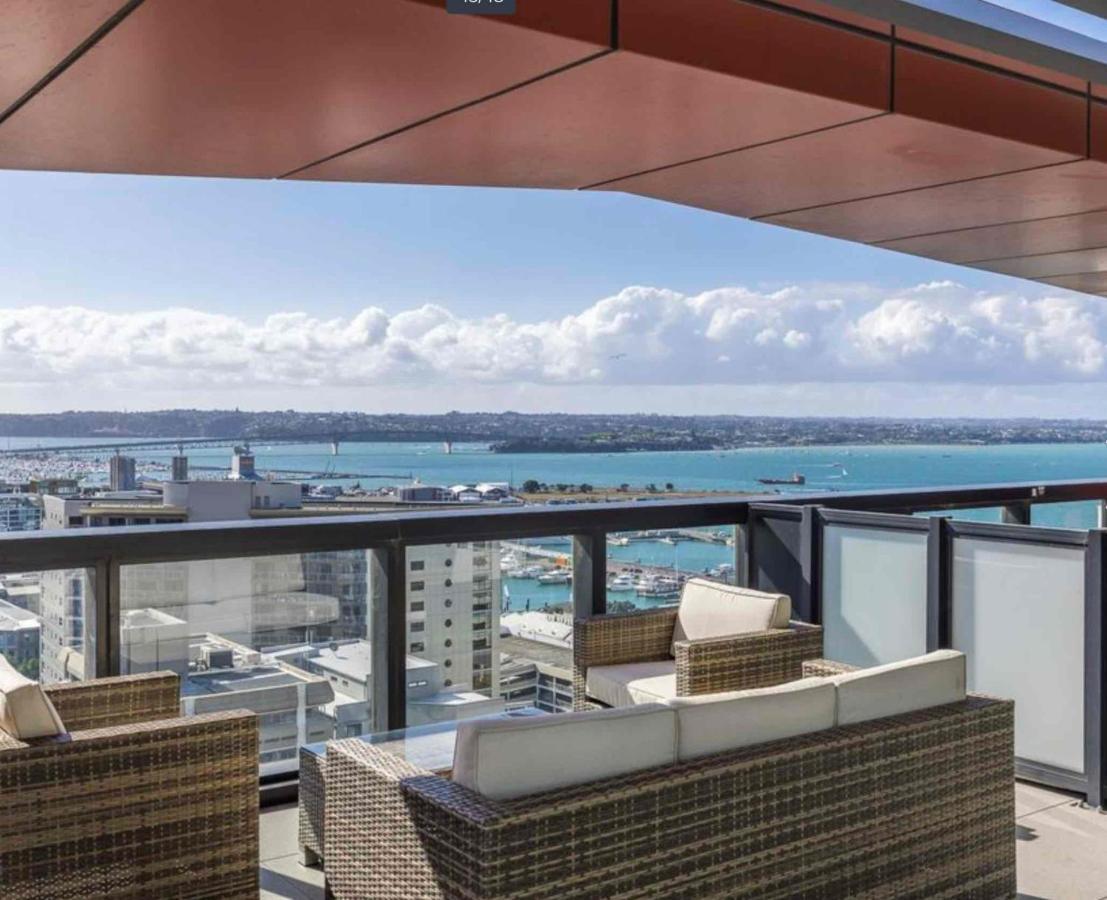 Magnificent Skytower, Sea, Habour View In Cbd Leilighet Auckland Eksteriør bilde