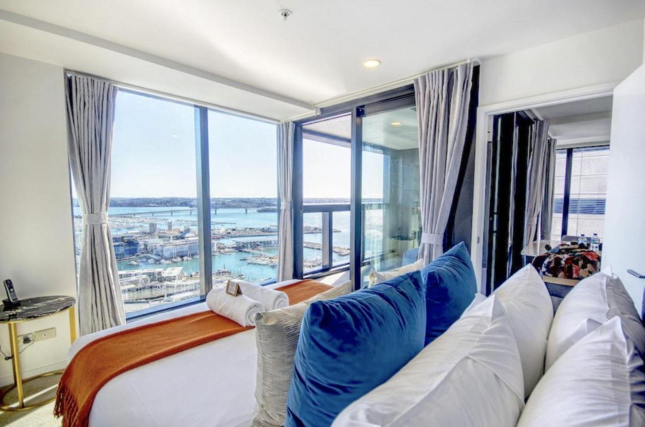 Magnificent Skytower, Sea, Habour View In Cbd Leilighet Auckland Eksteriør bilde