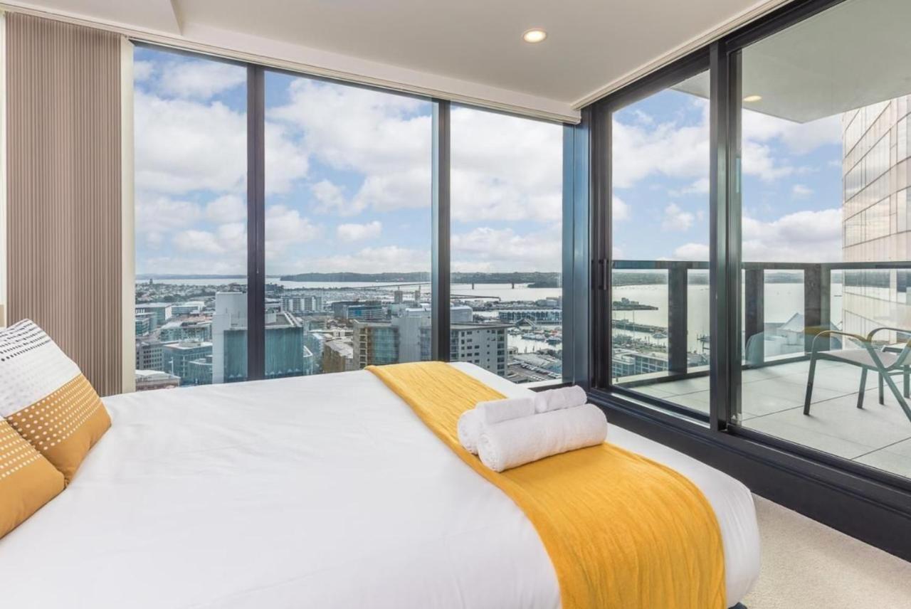 Magnificent Skytower, Sea, Habour View In Cbd Leilighet Auckland Eksteriør bilde
